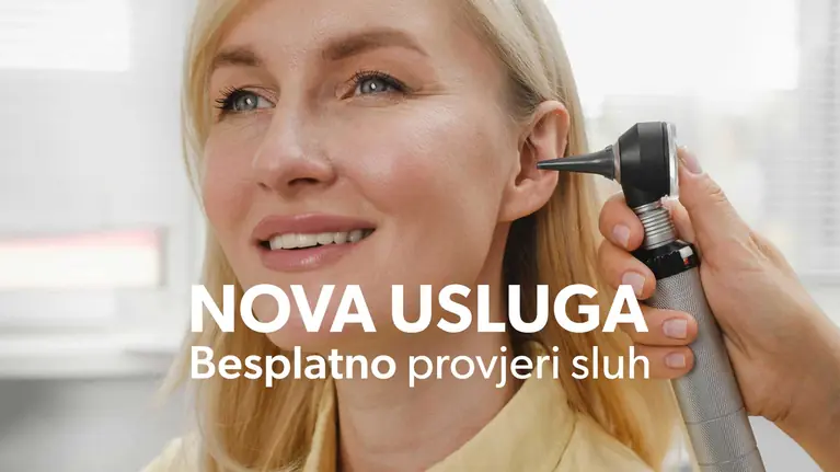 Brinemo i o vašem sluhu! Besplatna provjera sluha u Splitu.