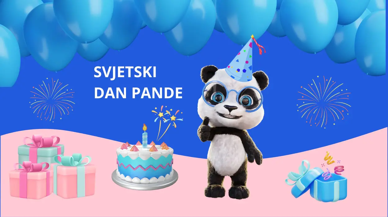 Na Svjetski dan pande naša Anda Panda slavi rođendan!